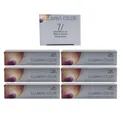 Wella Illumina 6 x 60 ml 7/ mittelblond Set