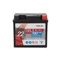 Motorrad Batterie 12V Cartec GEL YTX5L-BS 5Ah 140A Mofa Quad Schneemobil