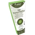 Exacompta 6x Pack 100 Trennstreifen trapez gelocht RC Kart 105x240mm Grün 13545E