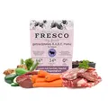 FRESCO Dog Junior Trockenbarf Lamm 2,5kg | Barf Trockenfutter für Welpen & Junghunde mit Zucchini, Fenchel & Magerjoghurt | aus frischem Fleisch, Obst und Gemüse | 100% natürliche Zutaten
