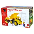 BIG 800054836 - Power-Worker - Beweglicher Kipper mit schwankbarer Ladekappe