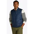 Tommy Hilfiger Steppweste SQUARE QUILTED VEST Mit Rundhalsausschnitt blau S (46)