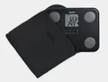 TANITA BC-730 – Körperanalysewaage – Kompaktes Design – Inklusive Tragetasche – Ideal für Reisen  - Schwarz