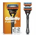 Gillette Fusion5 Herrenrasierer + 2 Klingen