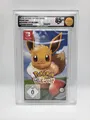 Pokémon Let´s Go, Evoli Nintendo Switch VGA Grading 85+ NM+ *Blitzversand*