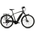 Airtracks E-Bike Trekkingrad 28 Zoll Herren E-Bike BOSCH Trekking LUMINA PERFORMANCE LINE 500 Wh, 10 Gang, Kettenschaltung, Mittelmotor, 500 Wh, Trekking Fahrrad SHIMANO DEORE XT 52cm 56cm 60cm - 2025 schwarz 60 cm