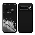 kwmobile Handyhülle für Google Pixel 8 Pro Hülle, für Pixel 8 Pro Case - Hülle Silikon - kabelloses Laden - Schwarz