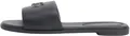 Tommy Hilfiger Damen Sandalen Logo Hardware Mule aus Leder, Schwarz (Black), 36