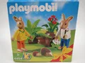 Playmobil 4454 "2x Osterhasen mit Eierversteck" in OVP von 2003!