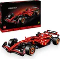 LEGO Technic Ferrari SF-24 F1 Rennauto - Modellauto für Erwachsene - Formel 1 Set zum Sammeln - V6-Motor, Getriebe, Lenkung und DRS im Maßstab 1:8 - Geschenk für Fans von Motorsport & Rennwagen 42207