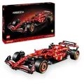 LEGO Technic Ferrari SF-24 F1 Rennauto - Modellauto für Erwachsene - Formel 1 Set zum Sammeln - V6-Motor, Getriebe, Lenkung und DRS im Maßstab 1:8 - Geschenk zum Vatertag für Motorsport Fans - 42207
