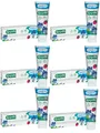 6x GUM Junior Zahngel 7 - 12 Jahre Kinderzahnpasta mit Fluorid Kariesschutz