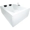 Basera® Badewanne XXL Wave 2 Personen 180 x 130 cm