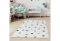 Jimri Kinderteppich DOT´S Teppiche für Kinderzimmer, Kinderzimmerteppich, Teppich, Läufer, Regenbogen