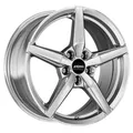 1x RONAL RONAL R69 platinum silver 7.5Jx17 5x108 ET44