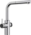 Blanco Evol-S Volume PVD Steel (Edelstahl-Finish) 525213 Hochdruckarmatur