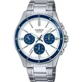 Casio Uhr Collection MTP-1374D-7A2VDF - Blau/Silber