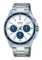 Casio Standard Quartz Sports Weiß Zifferblatt MTP-1374D-7A2V 50M Herrenuhr