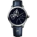 Maurice Lacroix Masterpiece Embrace MP6068-SS001-430-1 - Clou de Paris decoration,schwarz,blau - 40mm