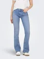 ONLY ONLBLUSH MID FLARED DNM TAI198 NOOS Special Bright Blue Denim L/32