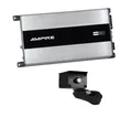 AMPIRE MBM1000.1 Endstufe Auto Verstärker 2000 Watt, Class D mit Basspegelregler