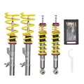 KW Gewindefahrwerk V3 Variante 3 INOX für Audi 80 90 89 Frontantri. Schraube M12