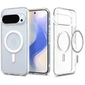 Spigen Ultra Hybrid Mag MagSafe Case für Google Pixel 10 / 10 Pro - Klar und Weiß