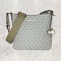 Michael Kors MK Tasche crossbody Umhängetasche Jet Set Travel LT Creme Beige NEU