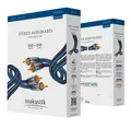 Inakustik Premium Stereo Audiokabel RCA NF Kabel  Cinch 0,75  Neu
