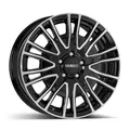 1x DEZENT DEZENT KE DARK black polished 7.5Jx18 5x120 ET60