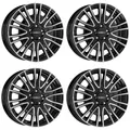 4 Dezent KE dark Felgen 7.5Jx18 5x120 für MAN TGE