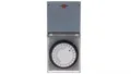 Programator / sterownik czasowy mechaniczny (gniazdo) 16A 2P+Z dobowy MZ 44 IP44