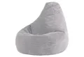 icon Sitzsack Kinder Sessel aus Cord Flauschig „Dalton", 69x59x65cm, Made in Germany, für Kinderzimmer, mit Füllung