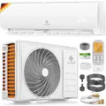 KESSER® Split Klimaanlage Set Quick Connect – WiFi & App Klimagerät mit Heizfunktion & Kühlmodus Wandklimaanlage, mit Kupferleitung 9000 BTU 2,6 kW Kältemittel R32 Inkl. Montagematerial