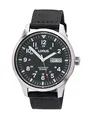 Lorus Herren-Uhr Automatik Edelstahl mit Textilband RL411BX9