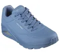 Skechers Herren UNO Stand on Air Sneaker, Blaues Durabuck-Mesh, 44 EU