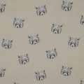 VmG-Store Baumwollstoff Meterware 140cm Breite Stoffe zum Nähen Nähstoff Kinderstoff für Kissen Babykleidung Kinderkleidung DIY (Digital Panda Sand Bc008)