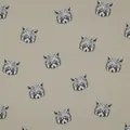 Digital Panda Sand 100% Baumwollstoff Meterware Deko Kinder Eucalyptus BC008