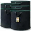 GardenGloss® Pflanzsack (5 Stück) - 60L Pflanztasche aus Vliesstoff