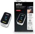 Braun Pulsoximeter 1 Finger Puls Sauerstoffmessgerät Blutsauerstoff YK-81CEU