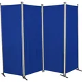 Boxxx Sichtschutz, Blau, Grau, Metall, Textil, 220x165x25.2 cm, Sonnen- & Sichtschutz, Sichtschutz Garten, Paravents outdoor
