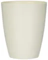 Greemotion Blumentopf aus Kunststoff, Orchideentopf Weiß Ø13 cm x H: 15 cm