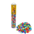 Plus-Plus 9604261 Geniales Konstruktionsspielzeug, Tropical, Kreativ-Bausteine Tube, 240 TeilePlus Plus PP4261 Konstruktionsspiel, Mehrfarbig, Mini, Tropisch