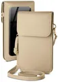 moex Handyhülle moex® CitySling für Telekom T Phone 2, Handytasche zum Umhängen kleine Handtasche mit Handyfach Touch-Fenster