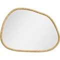 Homcom Asymmetrisch, Natur, Glas, 2.1x60x80 cm, Spiegel, Wandspiegel
