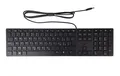 HP Wired Desktop 320K Tastatur Keyboard, schwarz, QWERTZ Polnisch, kabelgebunden