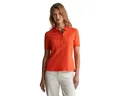 Gant Poloshirt 4200828 Damen Poloshirt Slim Sleeve mit Kontrastkragen