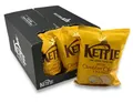 Kettle Chips Mature Cheddar Cheese & Red Onion, hand-frittierte Kessel-Chips, in unterschiedlichen Geschmacksrichtungen 10x 130 g