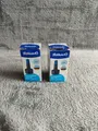 2x Pelikan Stempelfarbe Nachfülltinte 4K für Stempelkissen 28ml blau + schwarz