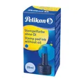 Pelikan Stempelfarbe ohne Öl 28 ml Nachfülltinte für Stempelkissen Büro Blau